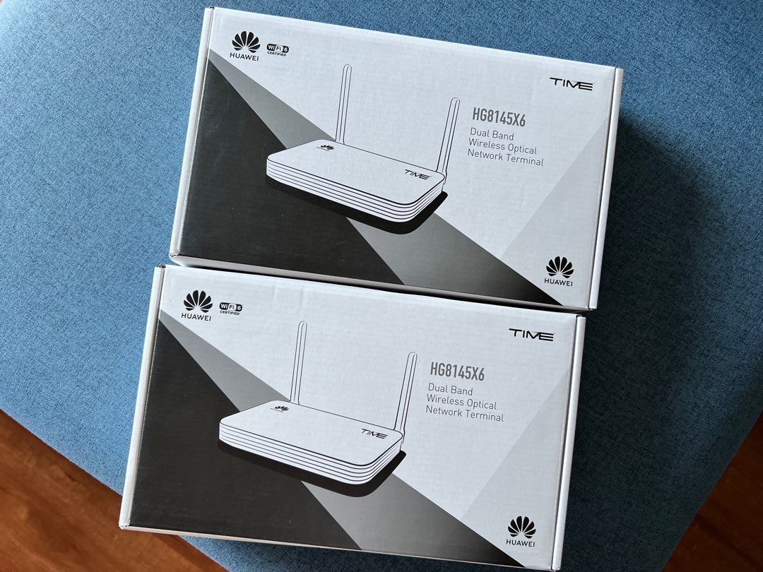 Huawei HG8145X6 WiFi 6 Mesh (Price for both), Computers & Tech, Parts & Accessories, Networking