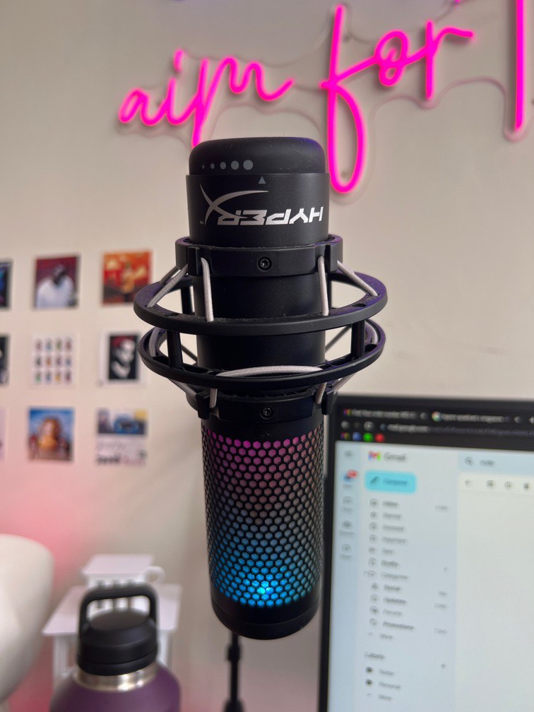 Hyper X Quadcast S + Rode PSA1 Studio Book Arm Combo, Computers & Tech, Parts & Accessories