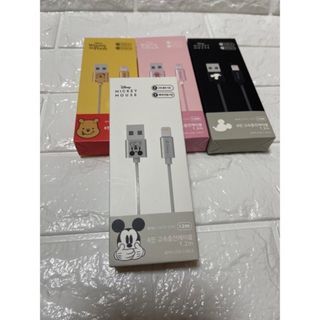 🇰🇷韓國大創I Phone 蘋果 充電線 傳輸線-米奇銀