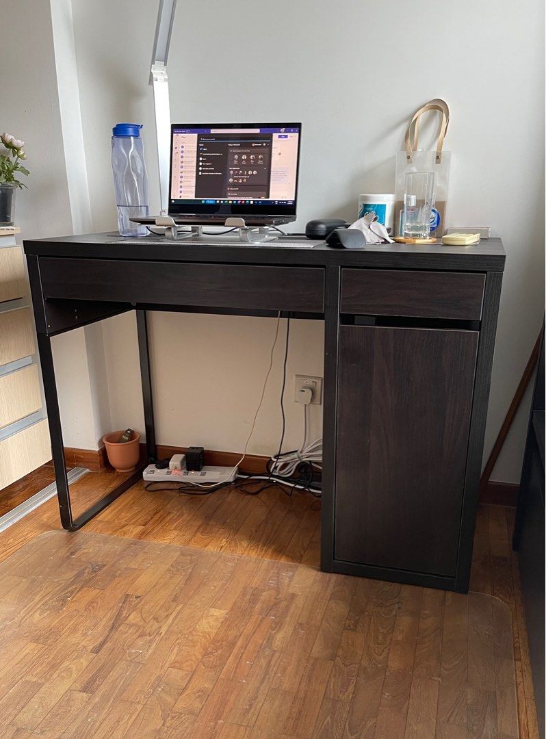 IKEA Computer Table, Furniture & Home Living, Furniture, Tables & Sets on Carousell