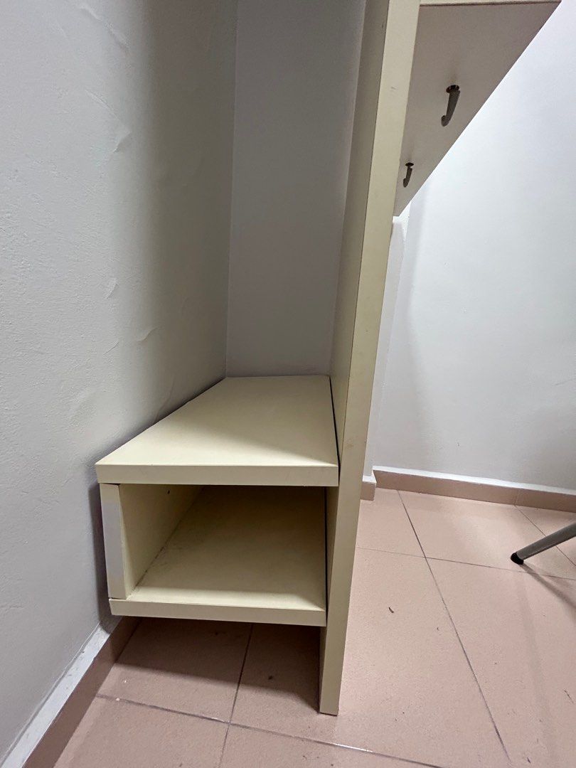 Ikea mirror storage hanging shelf, Furniture & Home Living, Furniture