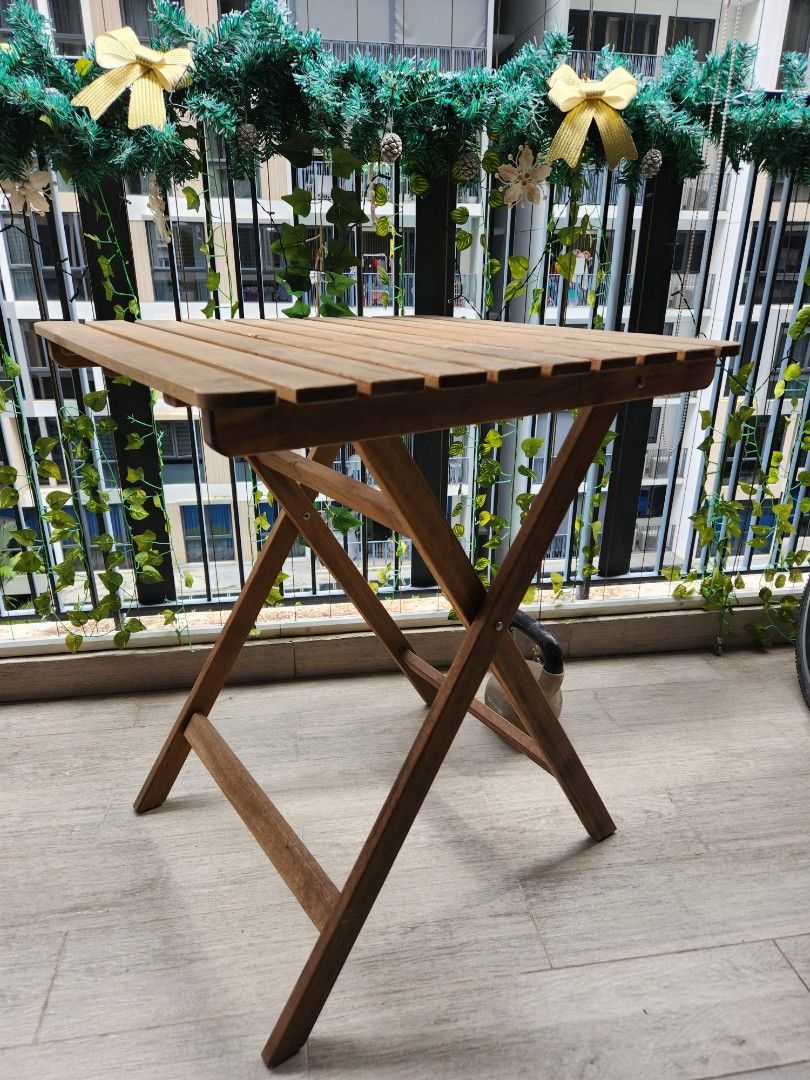 Ikea patio table, Furniture & Home Living, Furniture, Tables & Sets on