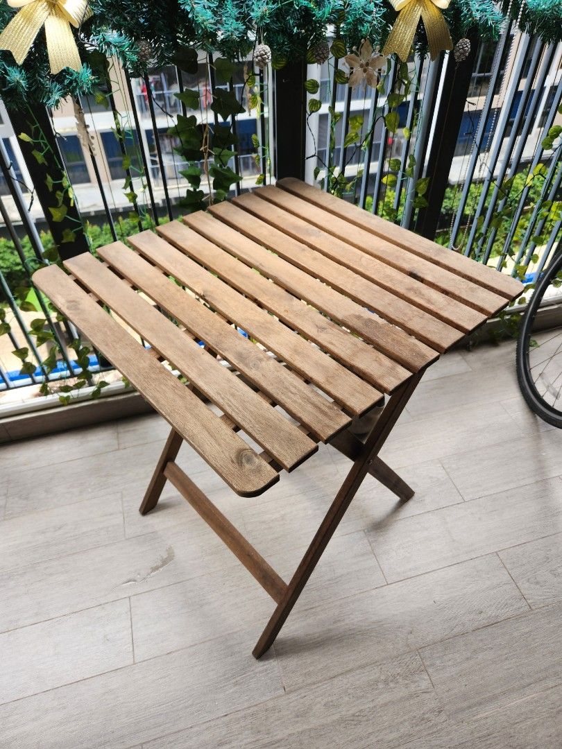 Ikea patio table, Furniture & Home Living, Furniture, Tables & Sets on