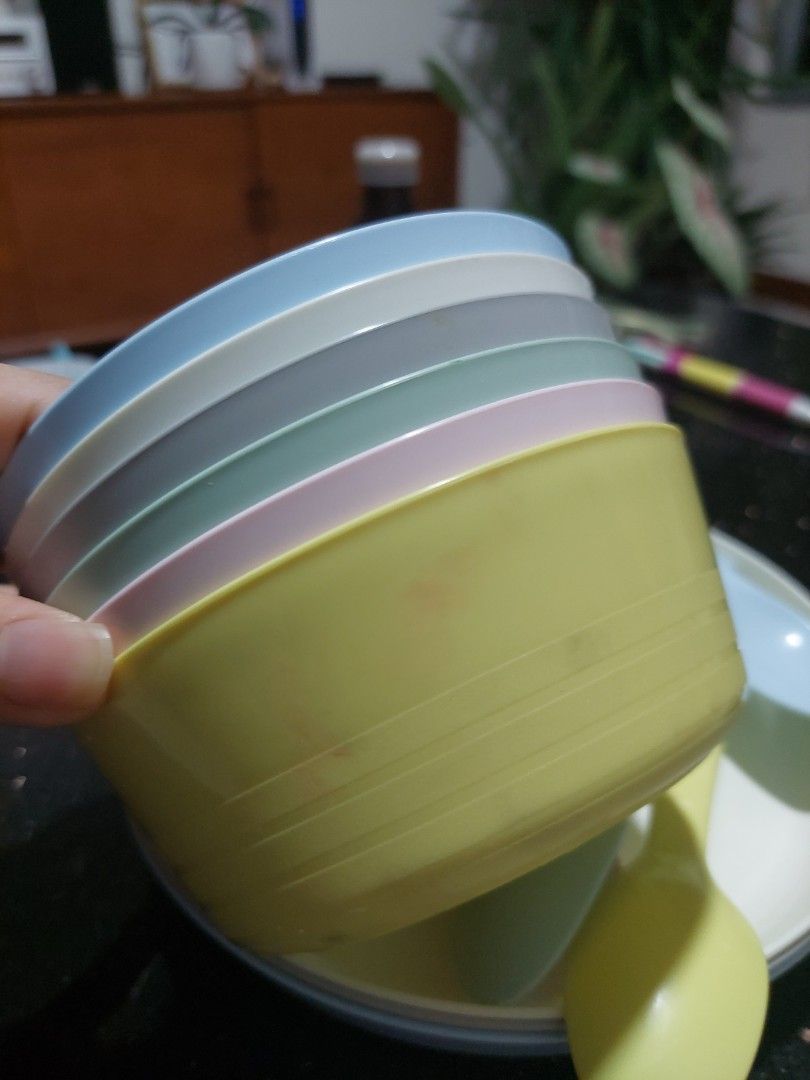 Ikea plastic kids dinnerware set, Furniture & Home Living, Kitchenware