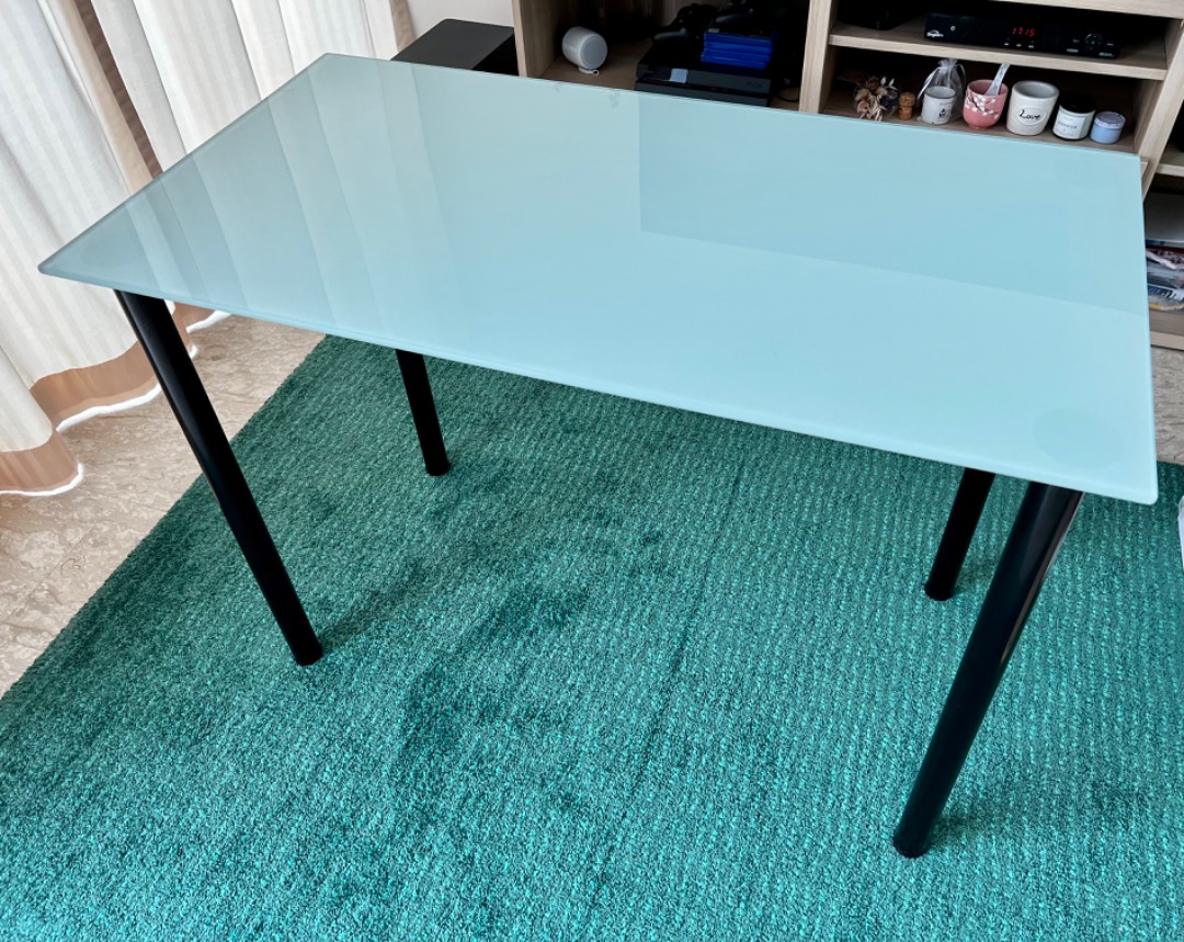 Ikea Vika Glasholm Table, Furniture & Home Living, Furniture, Tables