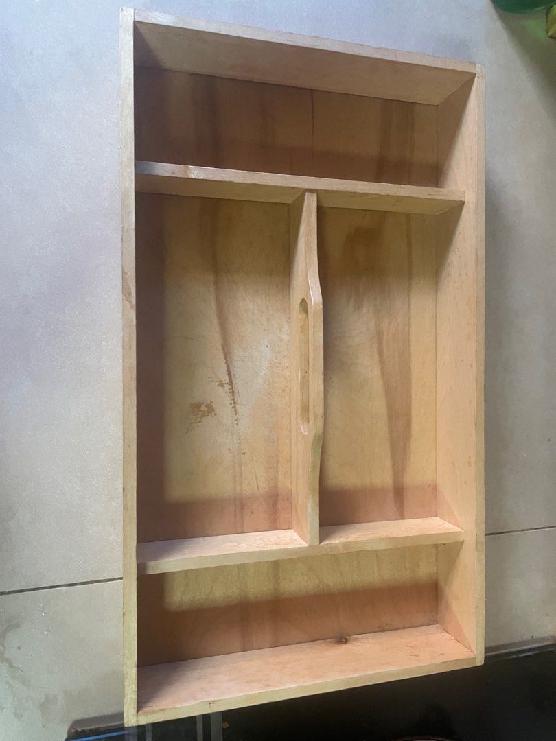 Ikea Wooden Cutlery Tray, Furniture & Home Living, Kitchenware