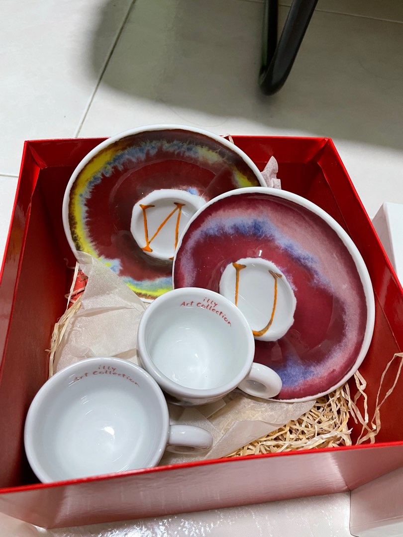 illy limited edition art collection espresso cup set, Furniture & Home Living, Kitchenware