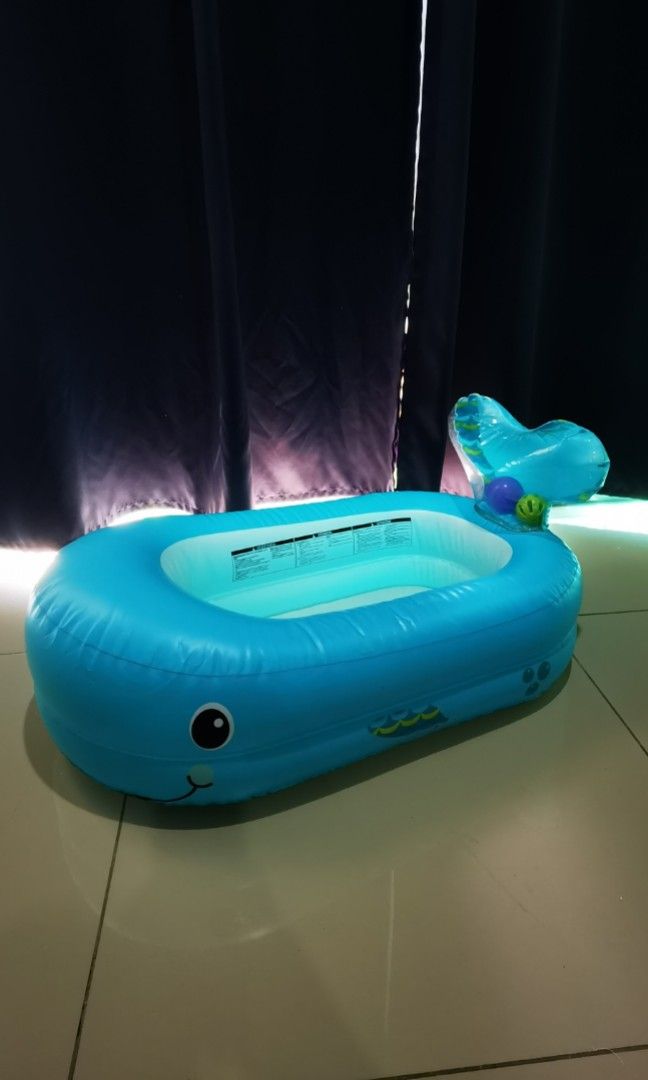 Inflatable whale tub hot sale