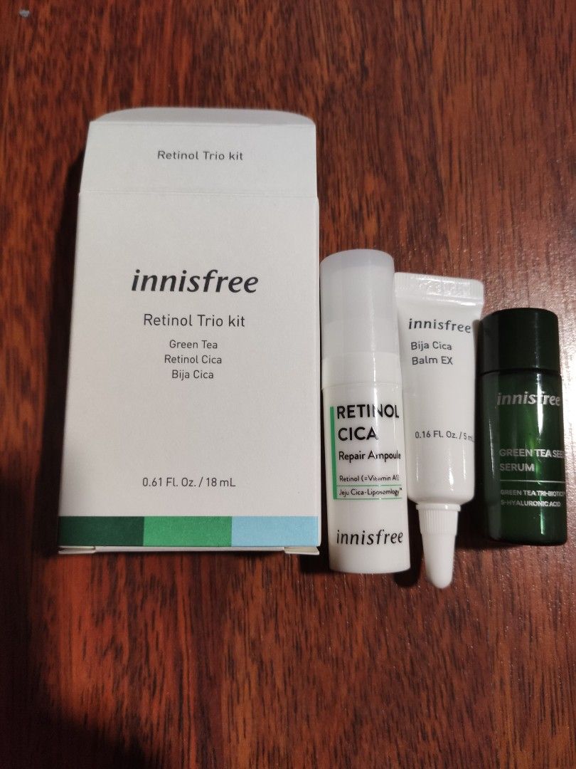 Innisfree Retinol Trio Kit, Beauty & Personal Care, Face, Face Care on