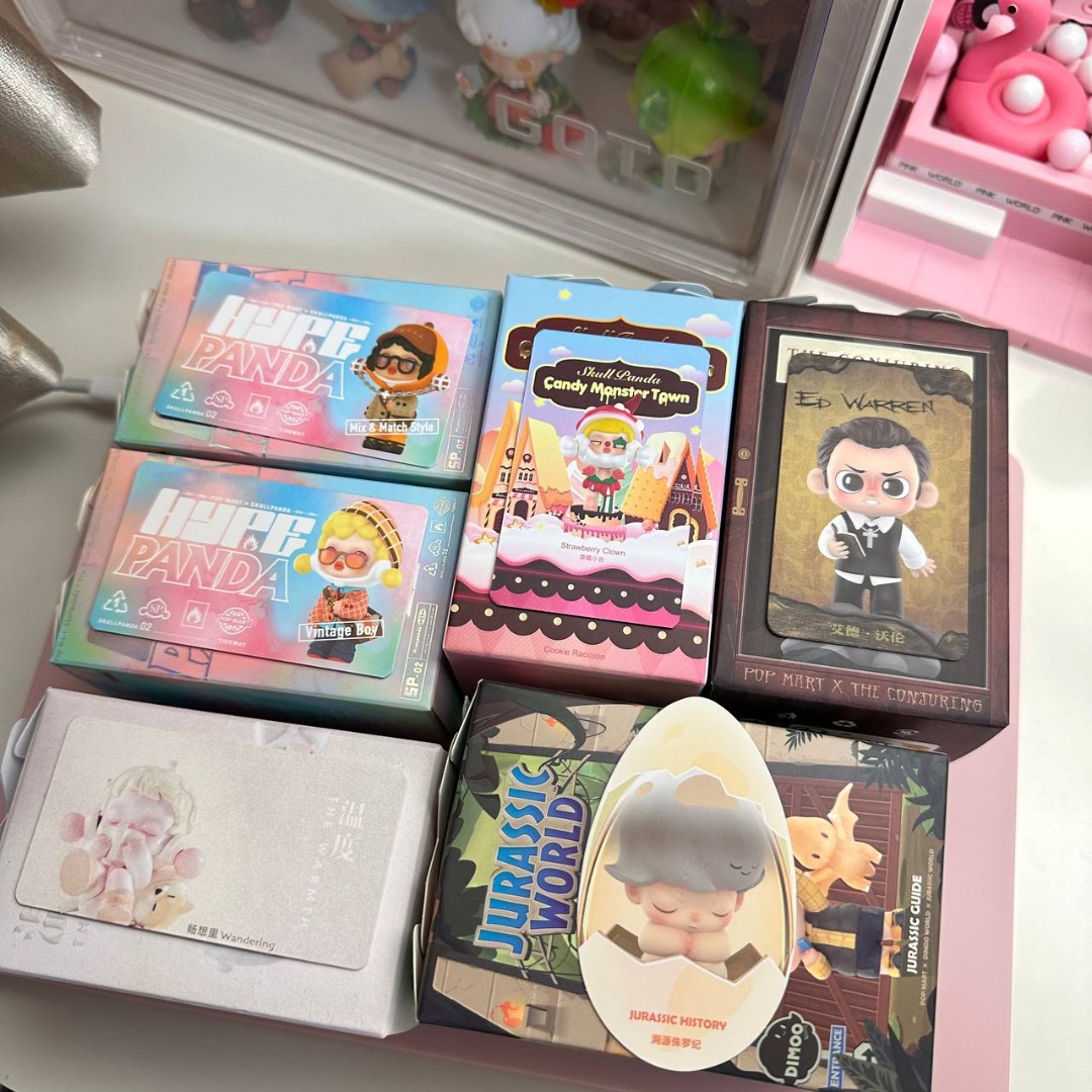 [INSTOCK] Popmart Skullpanda Hypepanda The Warmth Candy Monster Town ...