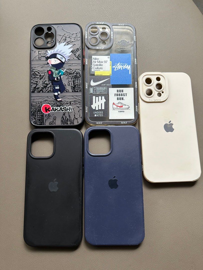 iPhone 12 Pro Max case naruto kakashi x Nike x black x nude x