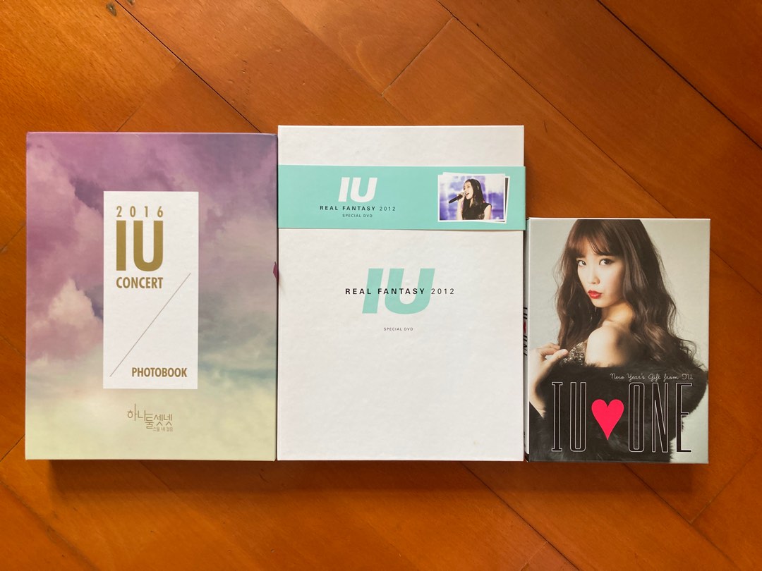 絕版IU 日本韓國專輯Real Fantasy / One / DVD / Photobook, 興趣及 