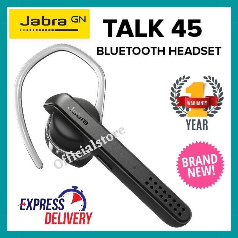 Jabra Talk 45 Black片耳イヤホン ワイヤレスイヤホン WEB限定 - イヤホン