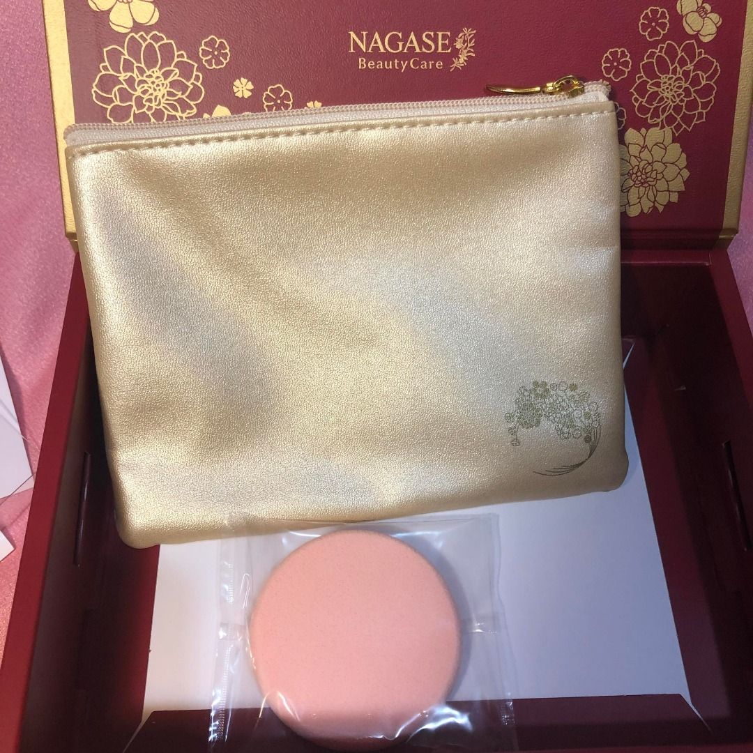 JAPAN MAKE-UP SET (See description for details) (Category: Makeup) located in Cavite. Submitted by _privfuyu (Listing ID 1218921057, Image 2). Description: Brand: JAPAN NAGASE Beauty Care Product: NAGASE Coffret 50th Anniversary Make-up Set ✨Inclusions • Matte Lipstick - Pink Shade • Cream Pink Blush • Cream Highlight • Brown Glitter Eyeshadow • Make-up Pouch & Puff • Make-up Technique Card Note — Originally shipped from Japan. No fake make-ups w