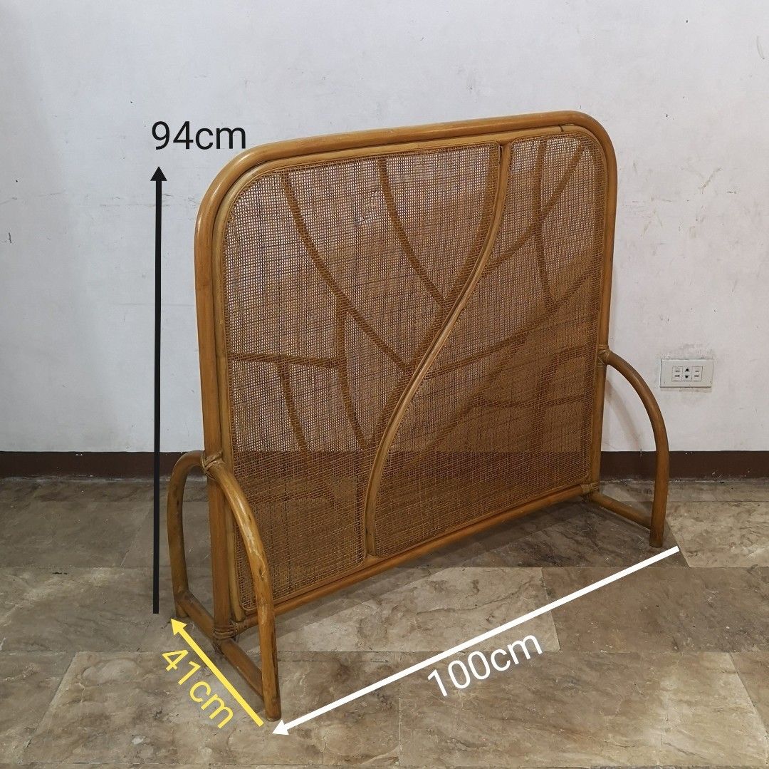 Divi Ratten Japan rattan single panel divider / partition on Carousell