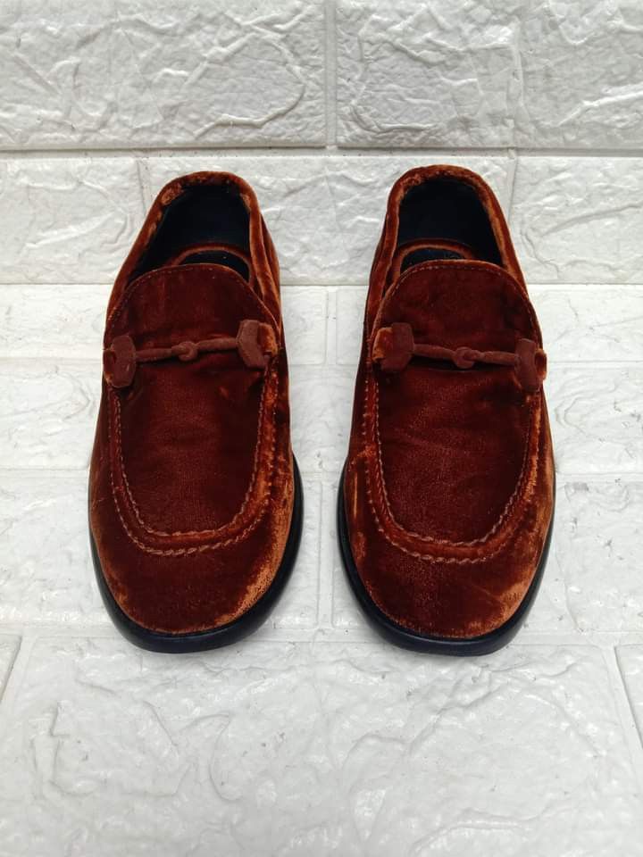 Jimmy choo marti velvet loafers discount