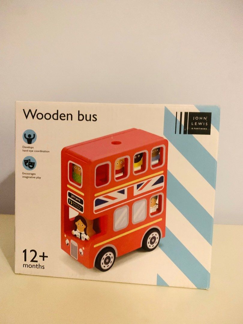 John lewis wooden bus store