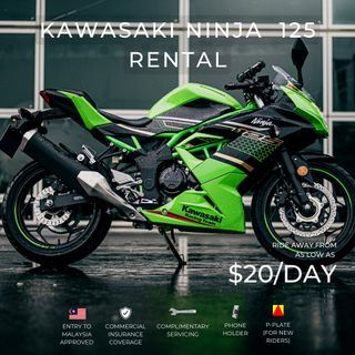 Kawasaki Ninja 125 Rental