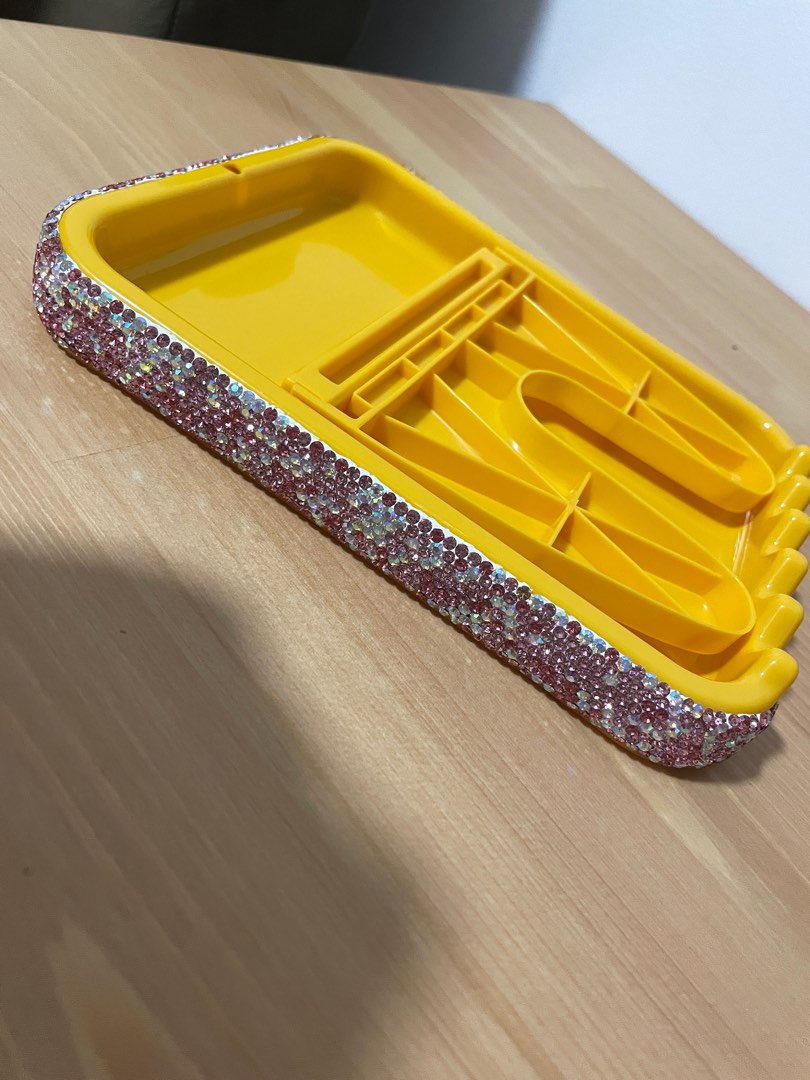 Kitchen Utensils Holder Yellow, Furniture & Home Living, Kitchenware