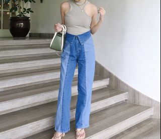 LA DOUCE Jeans Boyfriend | Celana Oversize Jeans