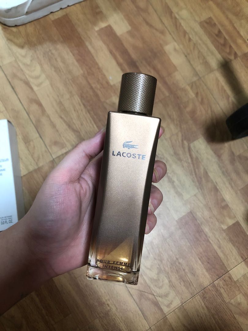 Lacoste intense pour femme sales
