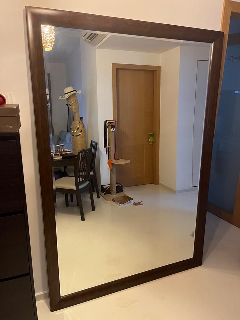 Large standing mirror, Furniture & Home Living, Home Decor, Mirrors on