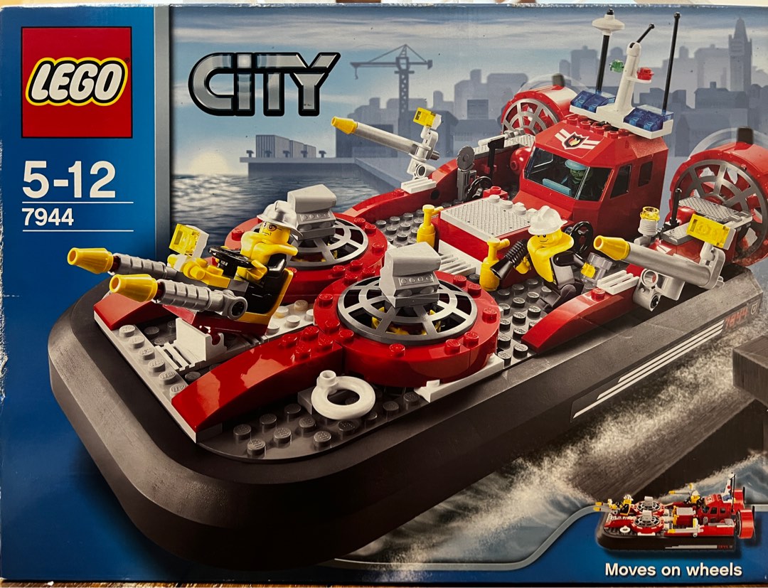 Lego City Fire Hovercraft Hobbies Toys Toys Games on Carousell