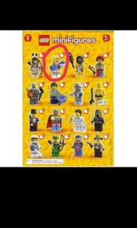 Lego minifigures series 1