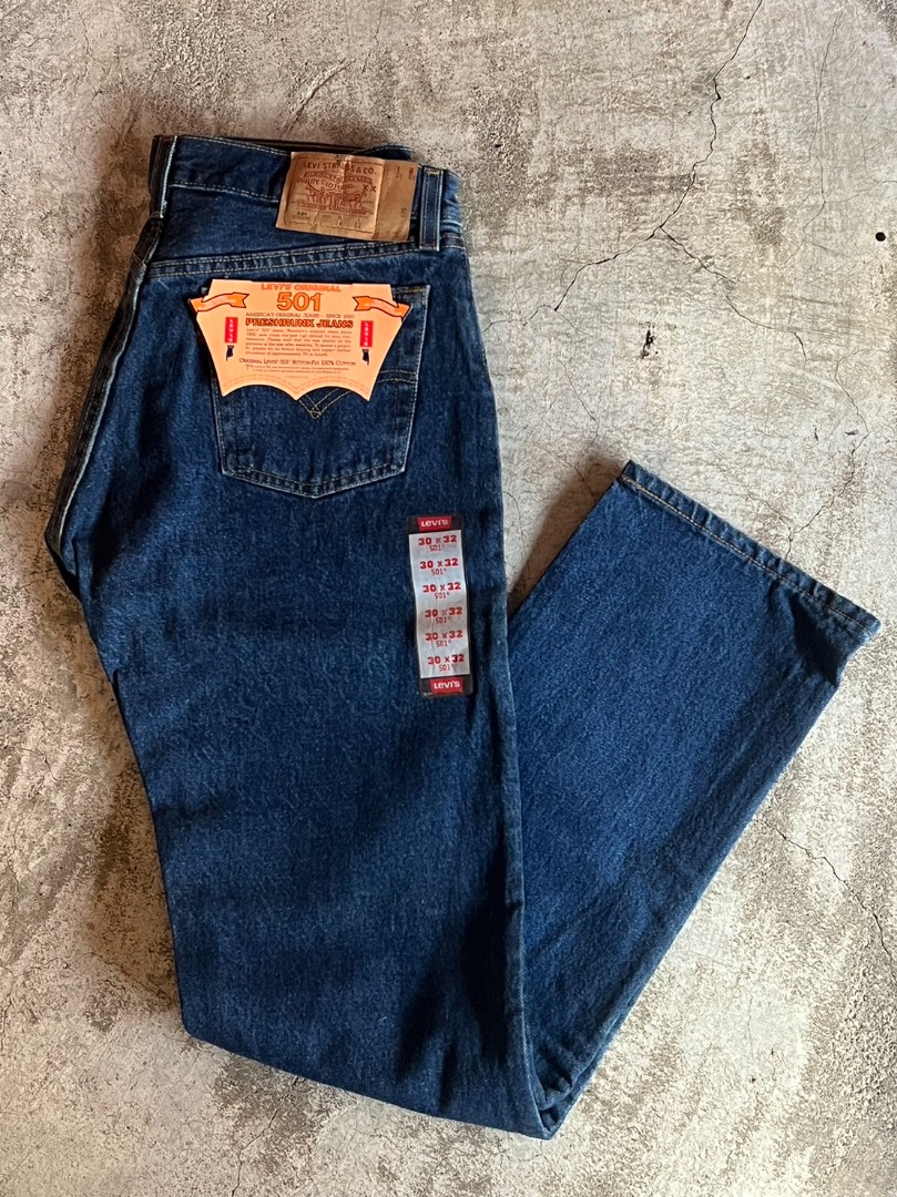 Levi's 501 90年代庫存老品Student系列美製(W30 L32), 他的