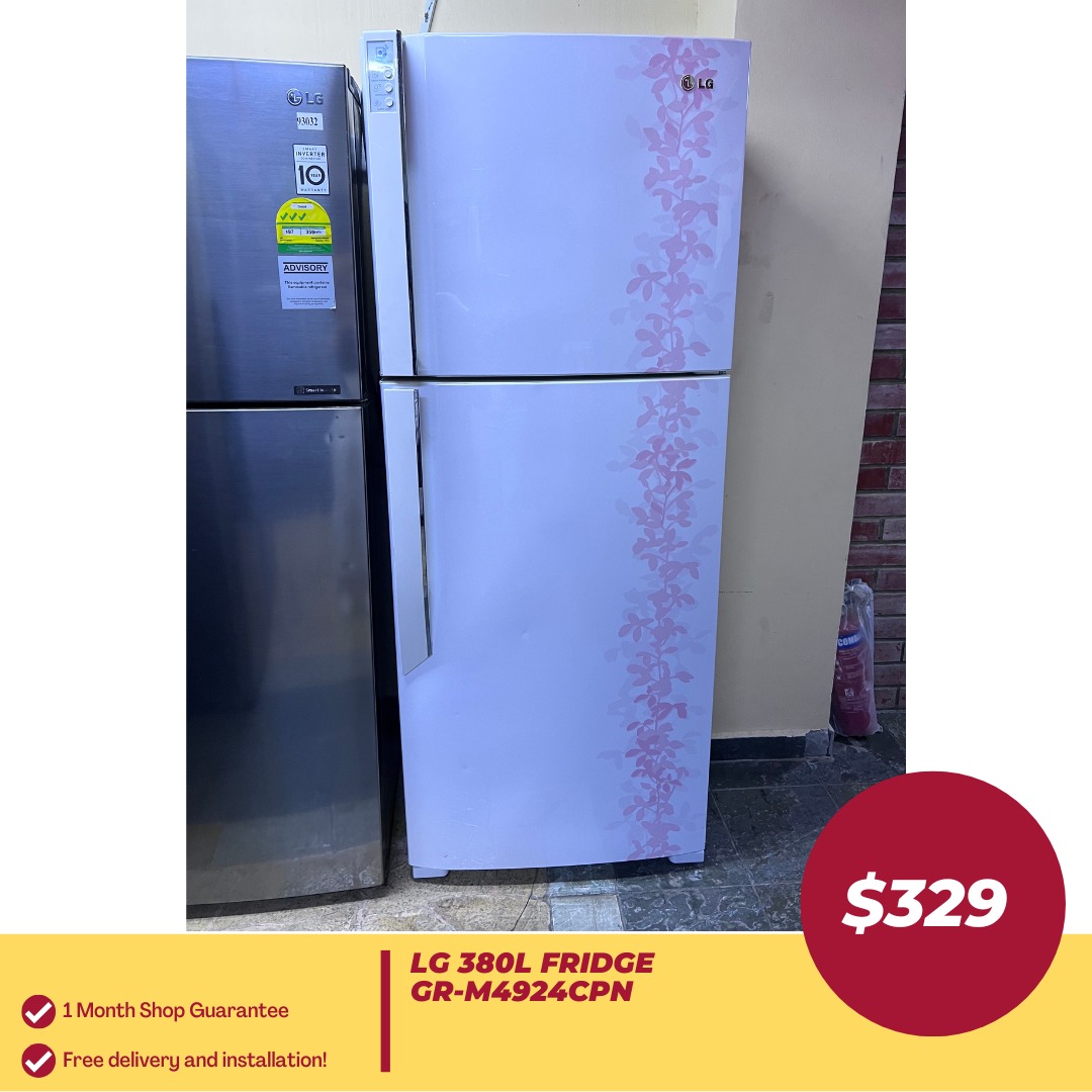 LG 380L Fridge GRM4924CPN, TV & Home Appliances, Kitchen Appliances