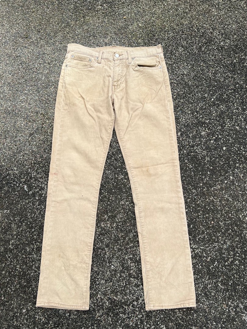 corduroy khaki pants male/female ::: m main image 1