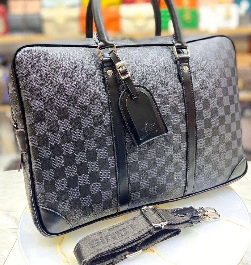 LV ROBUSTO BRIEFCASE, Men's Fashion, Bags, Briefcases on Carousell