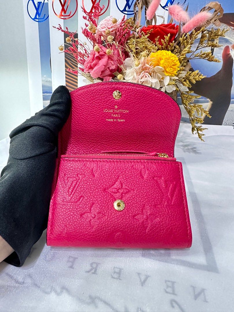 Louis Vuitton Rosalie Coin Purse M81521 Rose Pondichery Pink