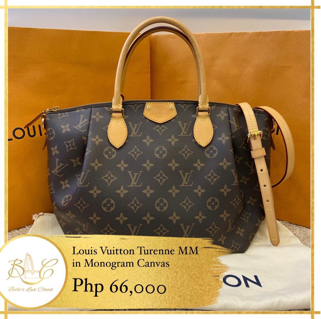 LV Turenne in pm size, Luxury, Bags & Wallets on Carousell