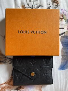 Louis Vuitton Damier Azur Studded Zoe Wallet Rose Ballerine