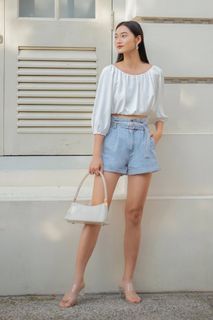 LOVET Constance 2-way Dreamy Ruched Top