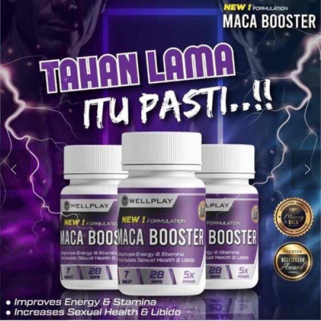 Maca Booster Health And Nutrition Health Supplements Vitamins And Supplements On Carousell 