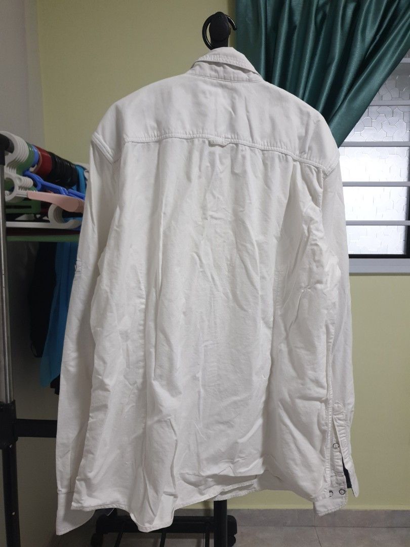 Man Celio white shirt