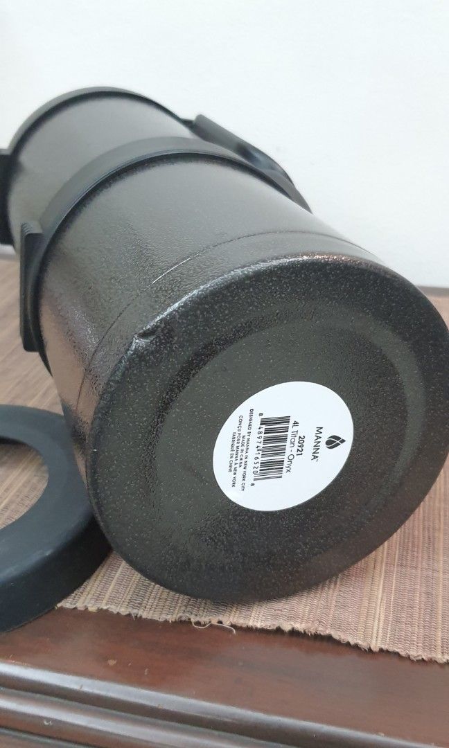 Manna Titan Vakuum-Isolierkanne, 4 Liter, Farbe Soft Meadow – Hält Getränke 24h Heiß / 120h Kalt