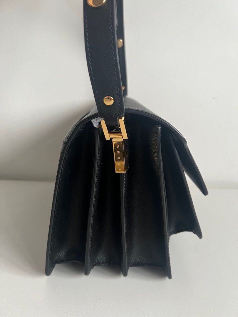 MARNI Trunk Bag in Medium black Luxury Bags Wallets on Carousell