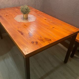 MARTLEWOOD dining table & bench