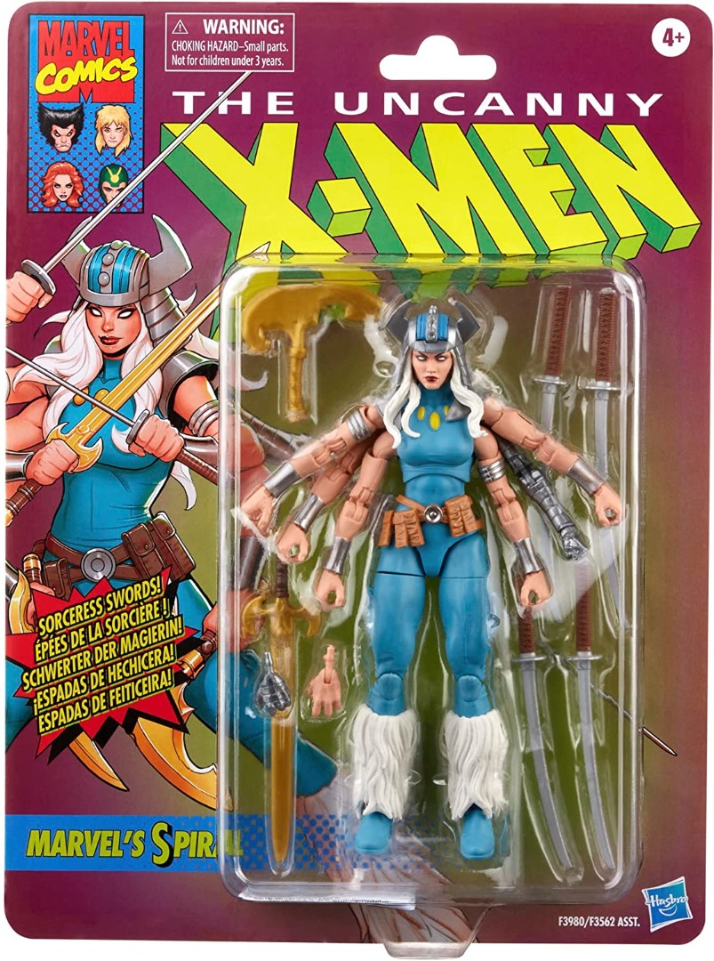 Marvel Legends X-Men Spiral Retro, 興趣及遊戲, 玩具& 遊戲類- Carousell