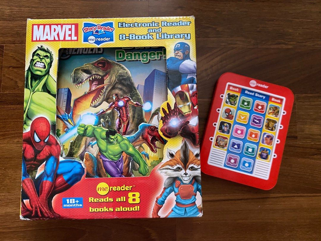 Marvel Ereader Marvel story book and reader, Hobbies & Toys, Books & Magazines ...