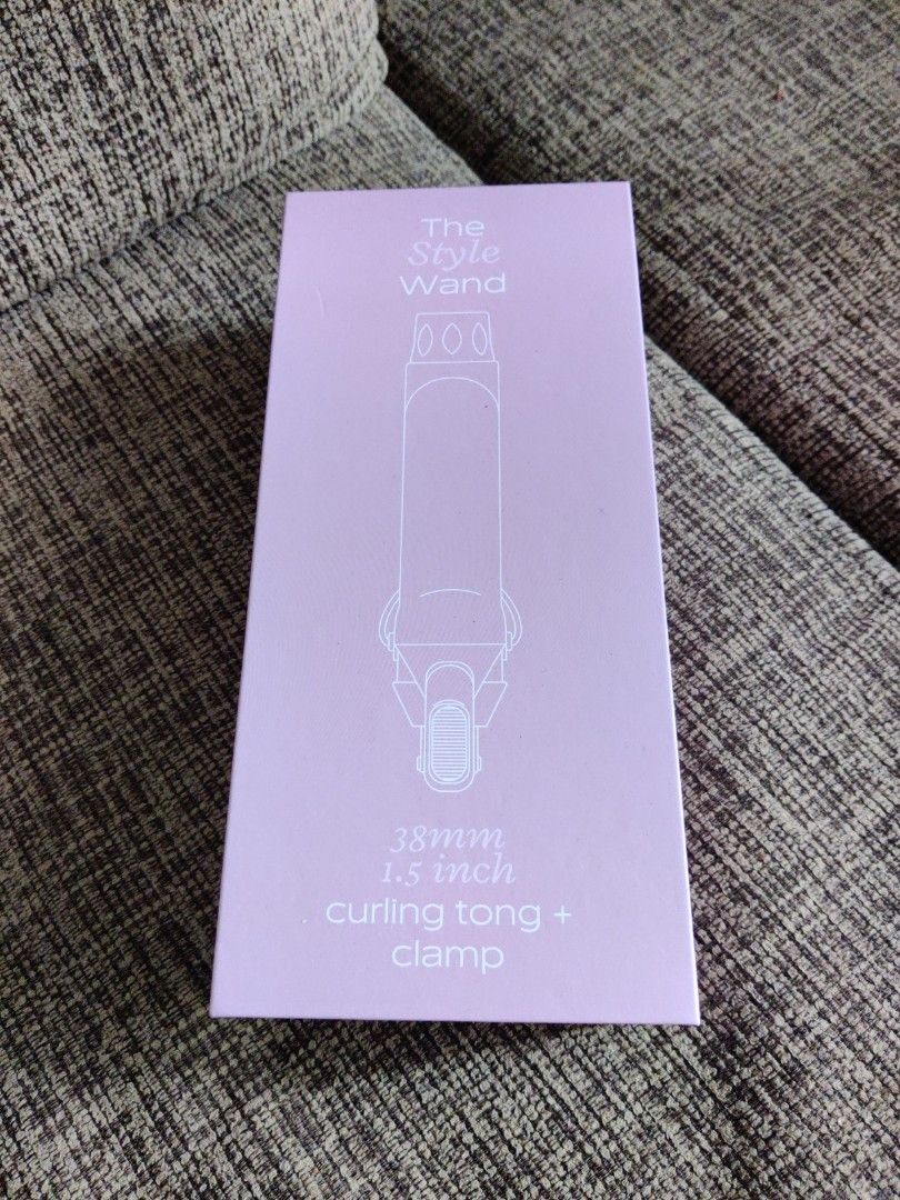 Mermade curling tong + clamp, Beauty & Personal Care, Hair on Carousell