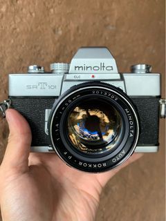 MINOLTA SRT 101 + MINOLTA AUTO ROKKOR-PF 58mm f1.4