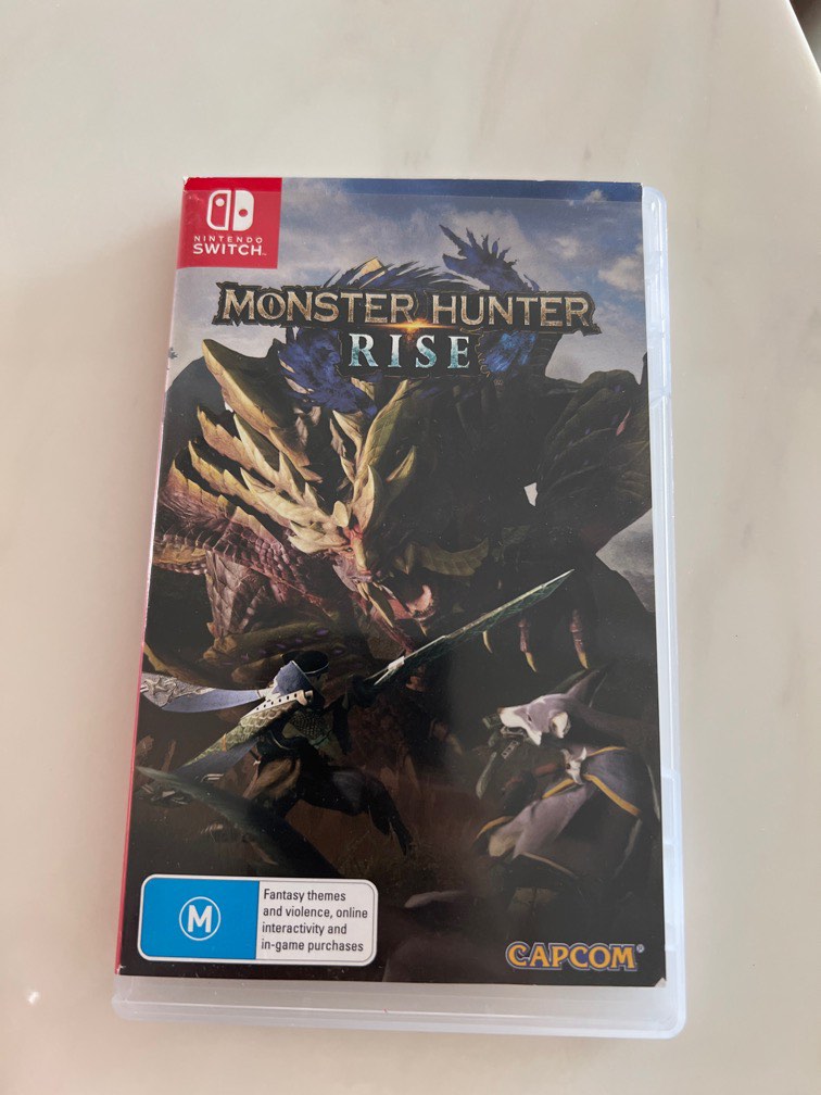 Monster Hunter Rise Switch, Video Gaming, Video Games, Nintendo on ...