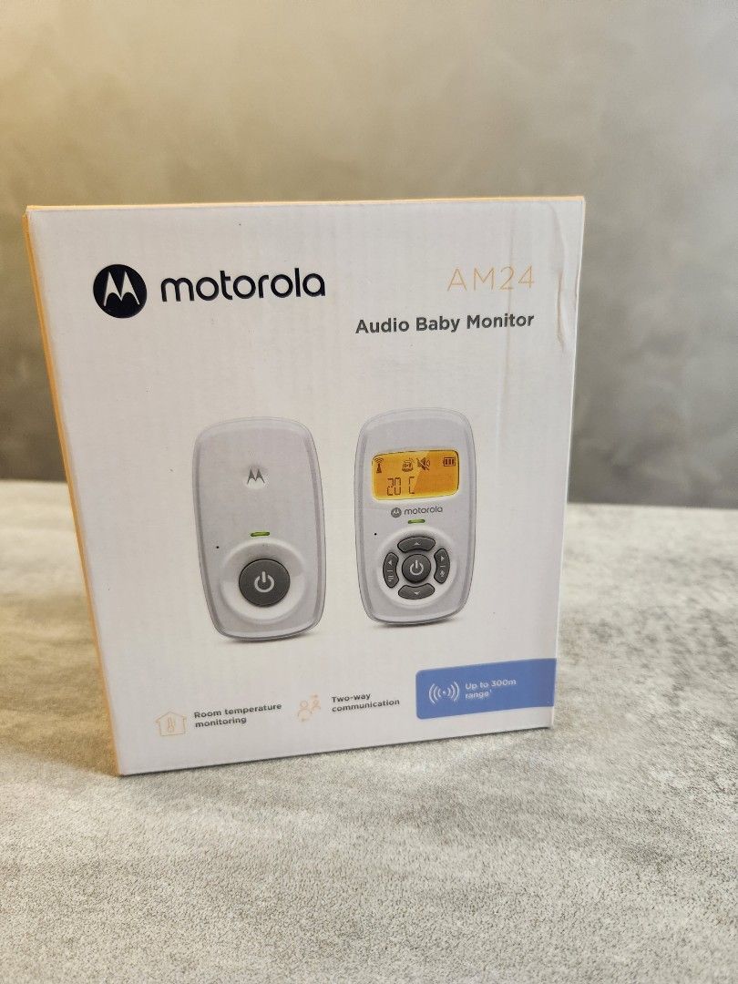 Motorola Nursery  AM24 2 way Audio Baby Monitor