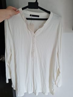 M&S cotton jersey top