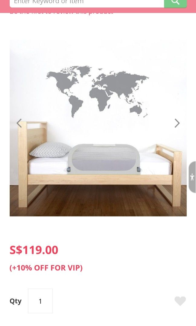 Munchkin Sleep Bed Rail, Babies & Kids, Baby Nursery & Kids Furniture