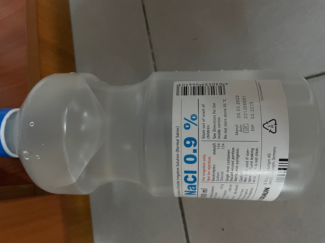 NaCl, Health & Nutrition, Medical Supplies & Tools on Carousell